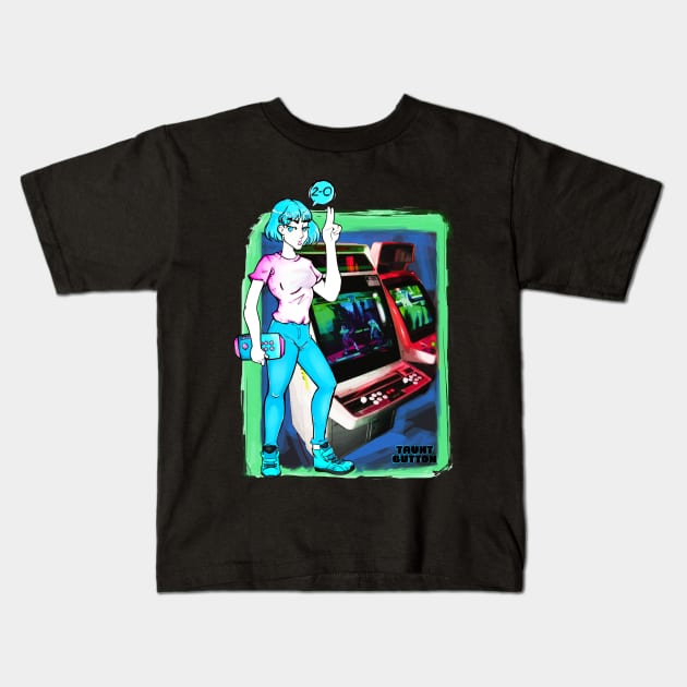 2-0 and a handshake Kids T-Shirt by FleetGaming